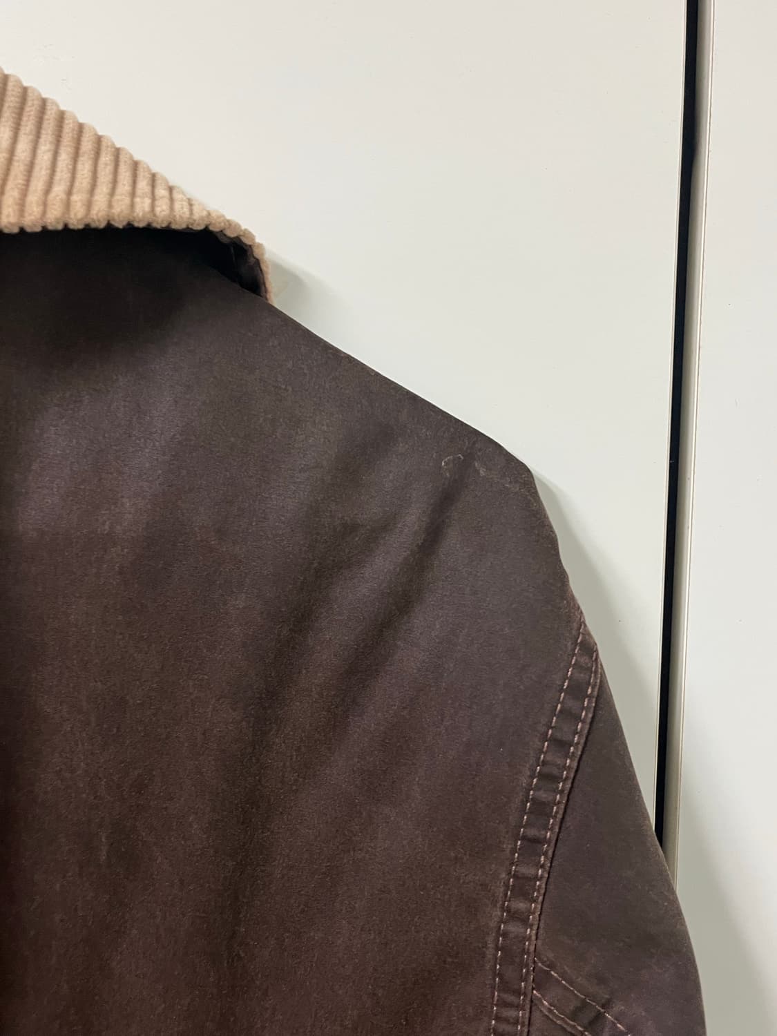 자라 바버맛 왁스 자켓 s 상품이미지5