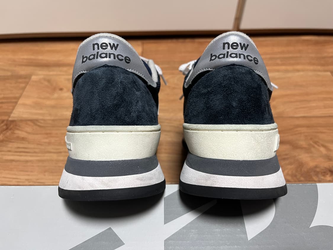 [260] 뉴발란스 990v1 메이드 인 USA 네이비 상품이미지4