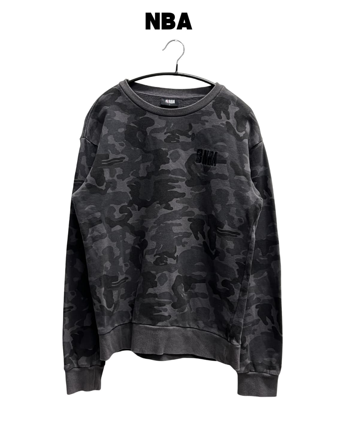 NBA 카모패턴 맨투맨 상품이미지1