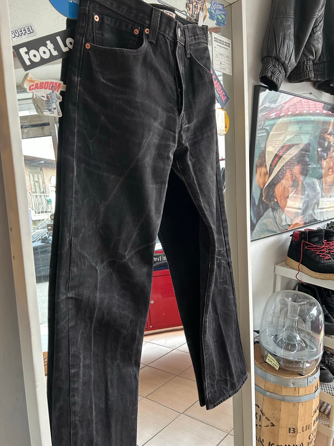 00‘s 리바이스501 블랙진 32in 상품이미지5