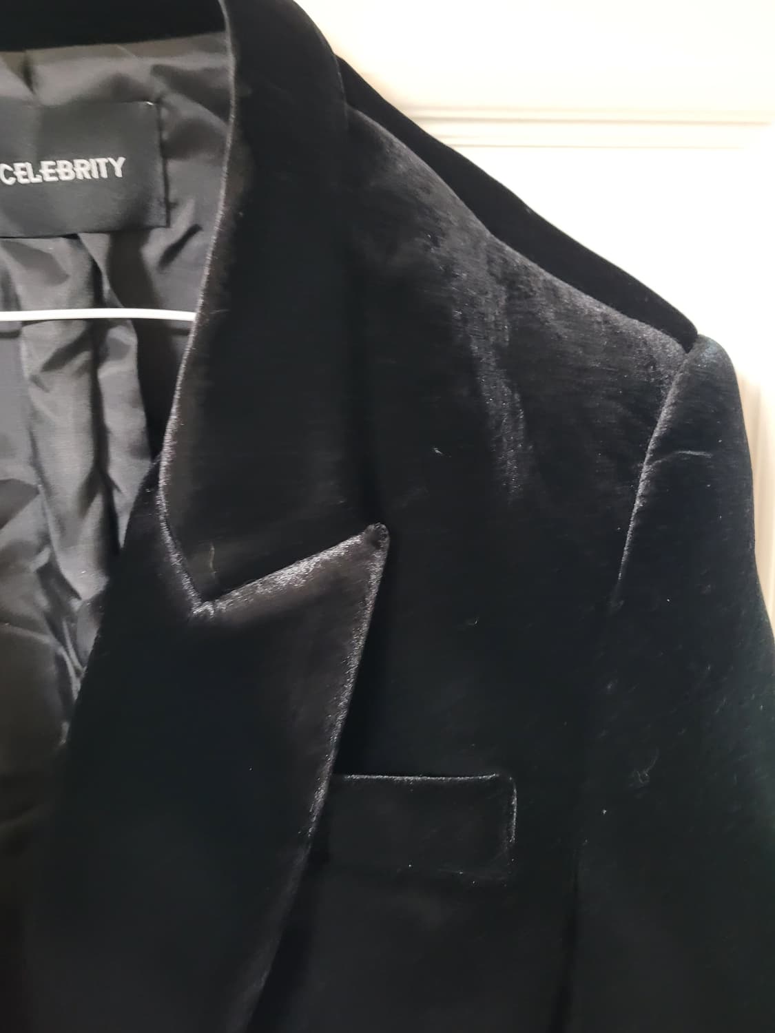 셀레브리티 벨벳 진주 자켓 상품이미지4
