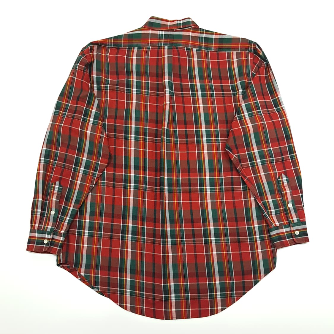 CN874 L 폴로 랄프로렌 크리스마스 타탄체크 플란넬 긴팔 셔츠 남방 상품이미지7