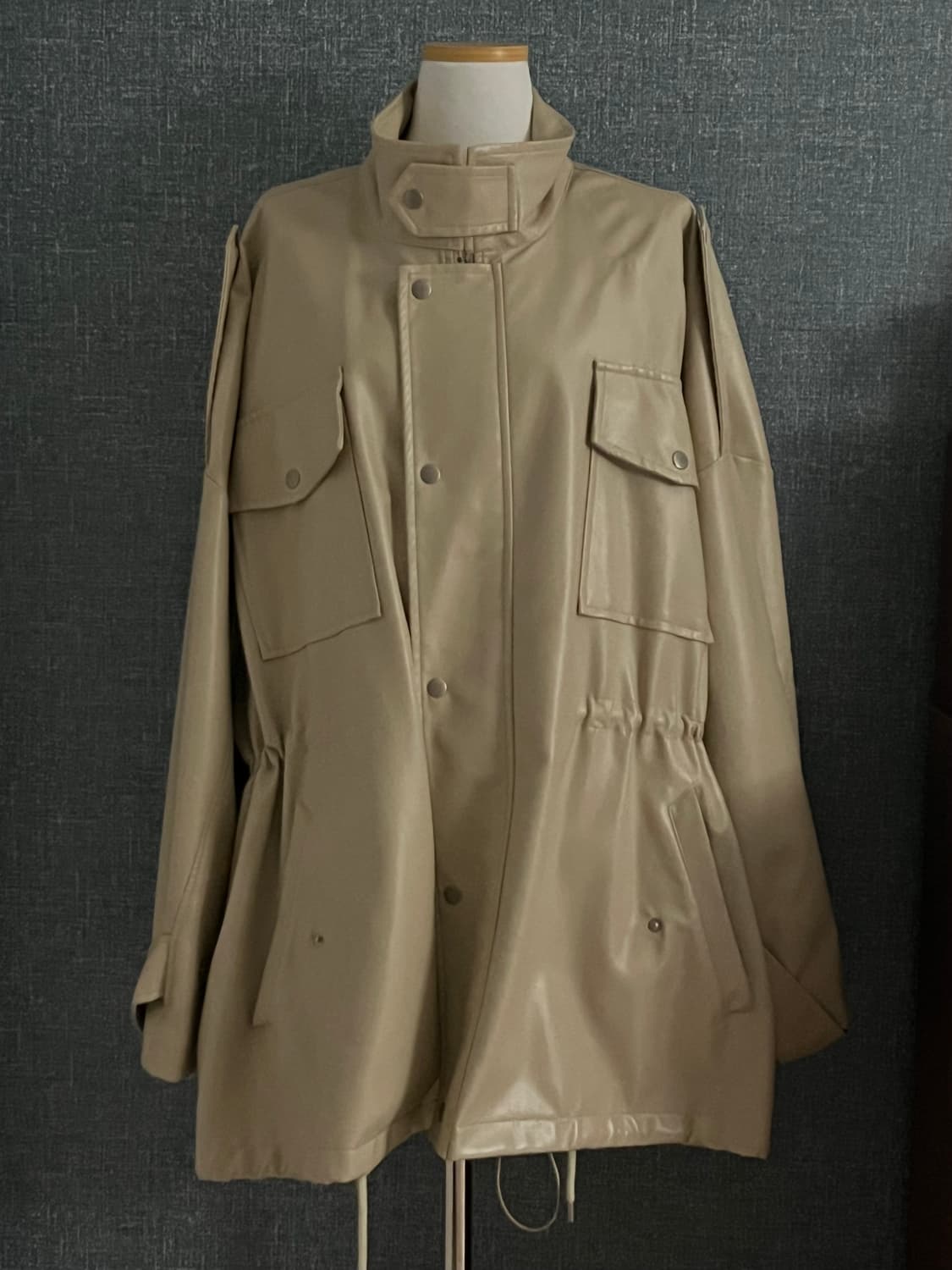 가죽 자켓 beige 상품이미지1