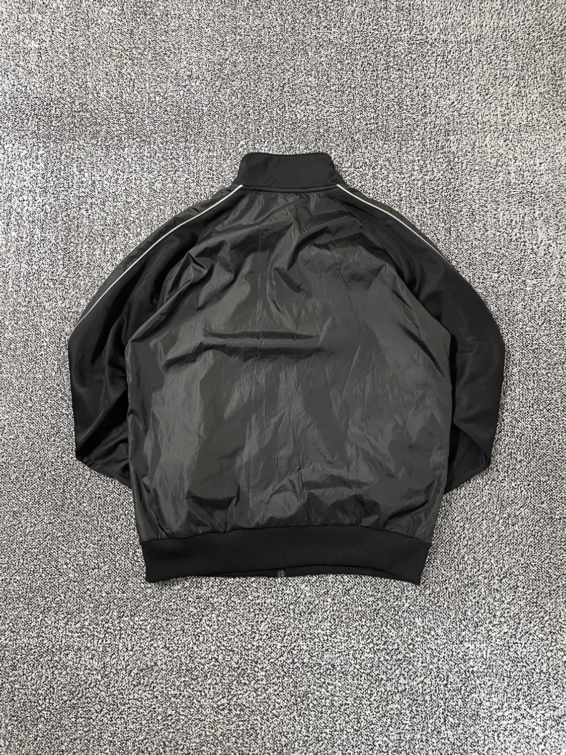 빈티지9. 리복 Reebok 베이직 우븐 자켓 파이핑 바람막이 점퍼 블랙 상품이미지3