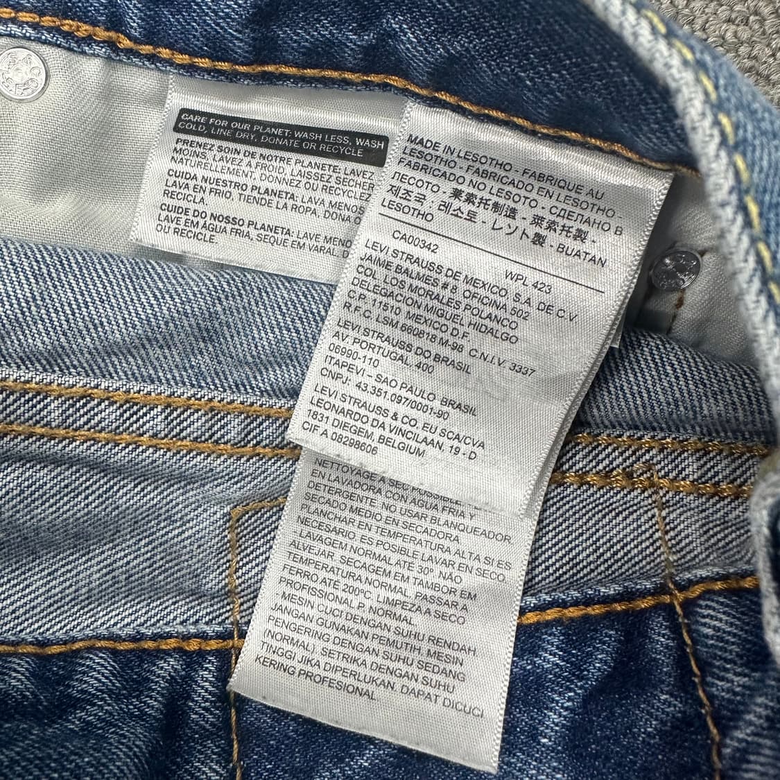 리바이스 505 데님팬츠 상품이미지4