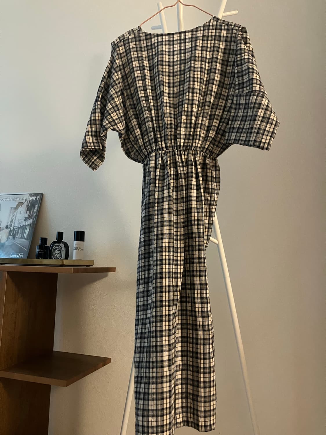 체크 롱 원피스 상품이미지6