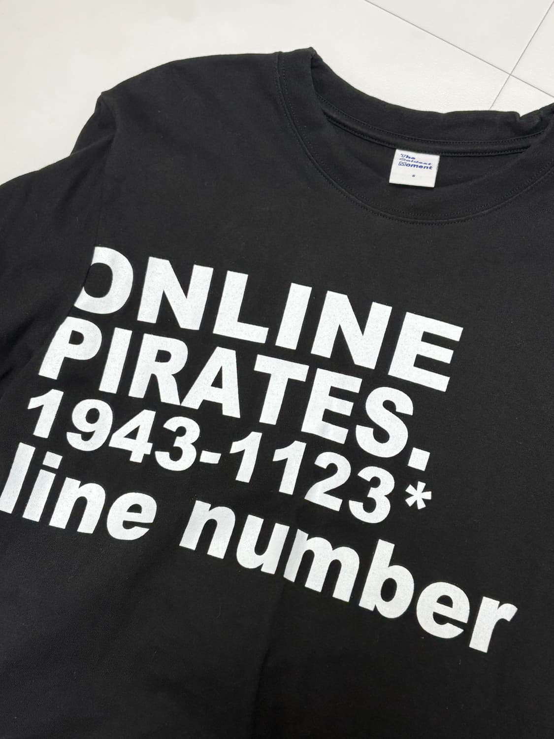 TCM 더콜디스트모먼트 online T (black) 상품이미지2