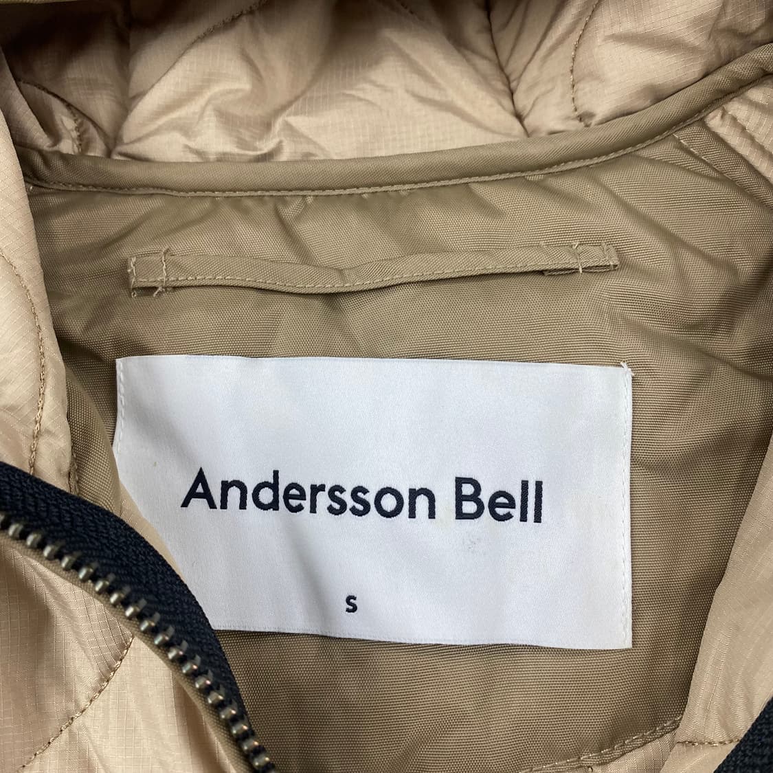 앤더슨벨 니트 패치드 노르딕 퀄티트 파카 자켓 (100) 상품이미지8