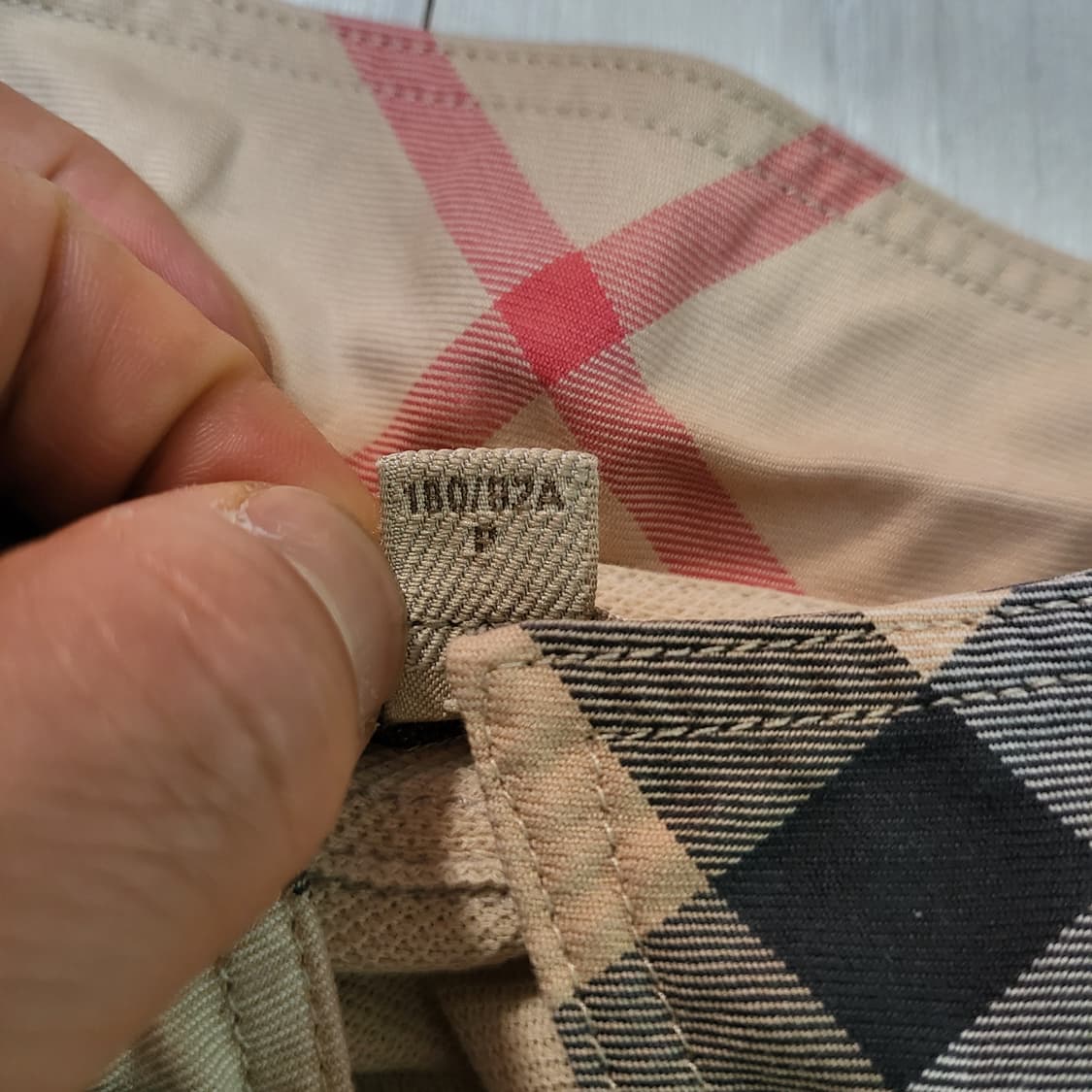 (S) burberry 버버리 브릿 노바체크 카라티 PK 상품이미지6
