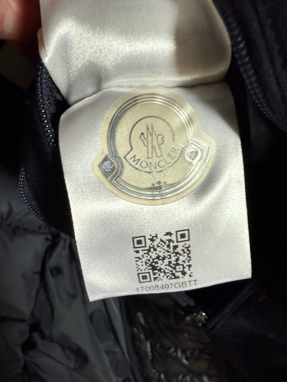 [3] 몽클레르 발리에르 네이비 울 패딩코트 상품이미지8