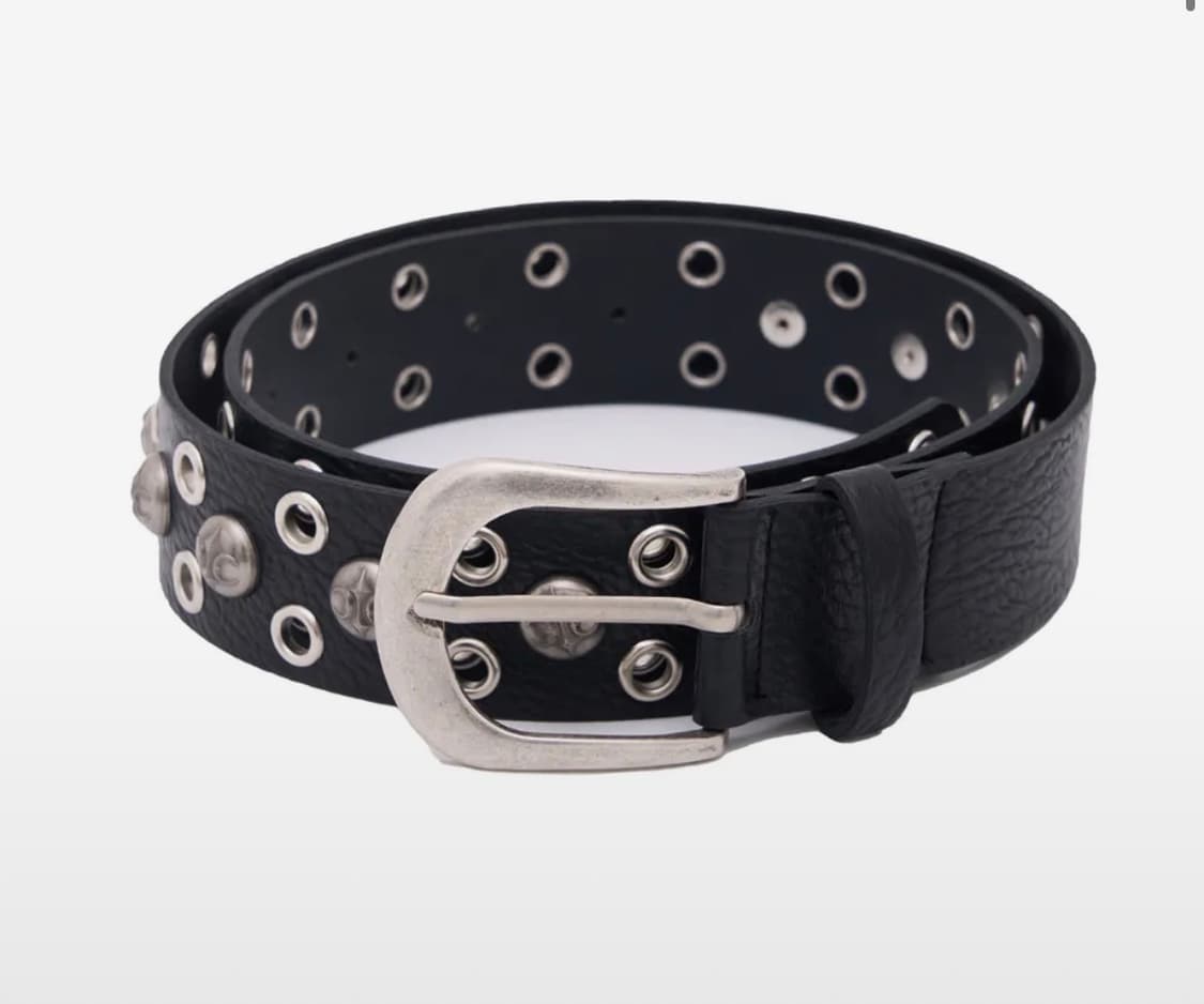 하우스락클럽 벨트 HEAVY ROCK STUD BELTS BLACK 상품이미지1