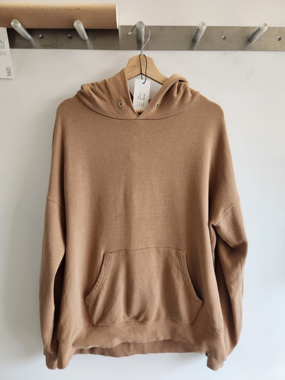 비즈빔 점보 후디 핸드넘버드 루프백 코튼 저지 상품이미지3