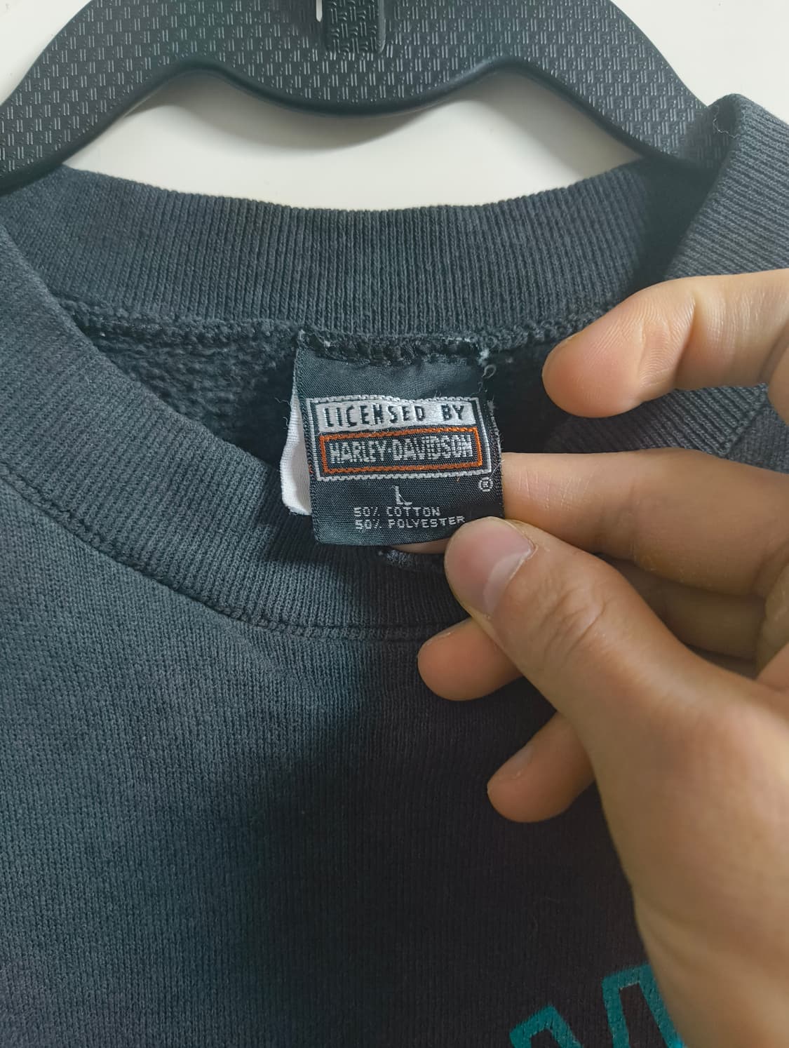 90s 할리데이비슨 스웻셔츠 L 상품이미지2