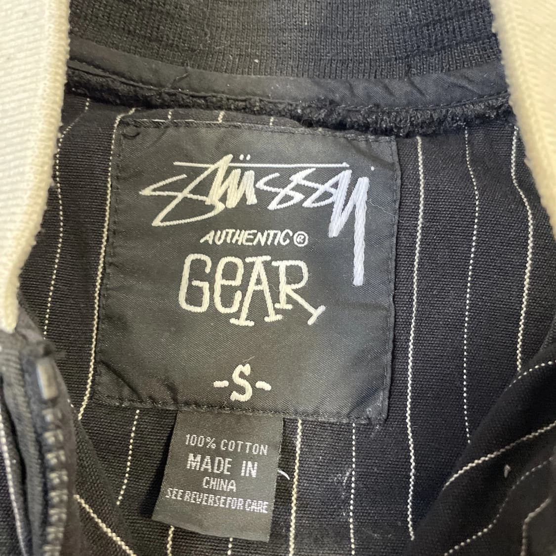 스투시 스트라이프 봄버 자켓 상품이미지6