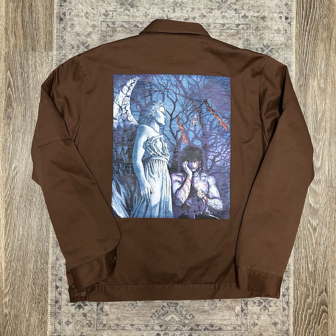 슈프림 x 더크로우 워크 자켓 브라운 상품이미지1