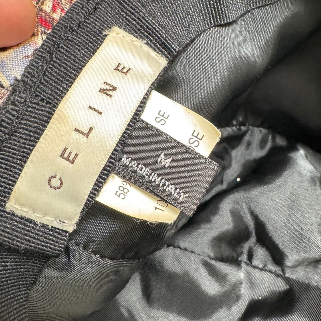 1997 시즌 셀린느 버킷햇 판매합니다. 상품이미지4