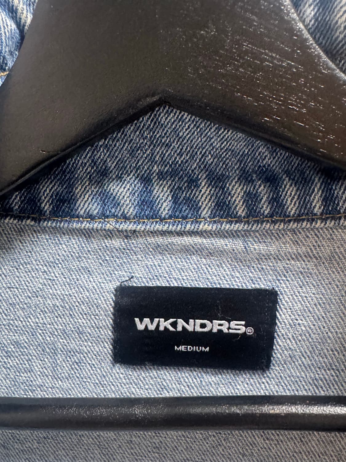 위캔더스(WKNDRS) 드래커 데님 자켓 M 판매 상품이미지7