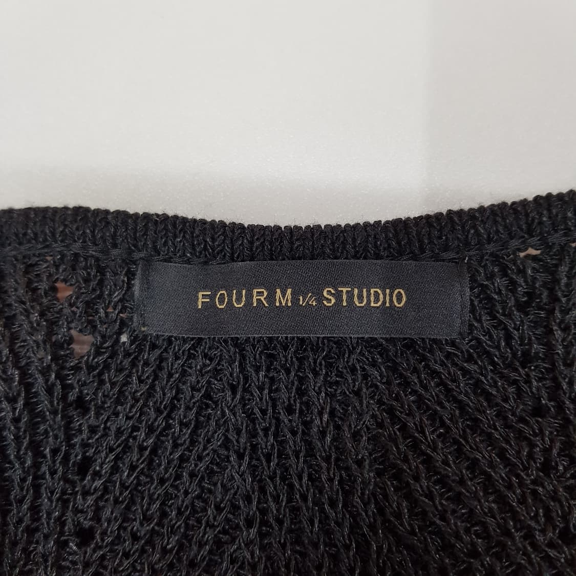 한섬 폼스튜디오 2022 스퀘어넥 니트 가디건 S사이즈 상품이미지5