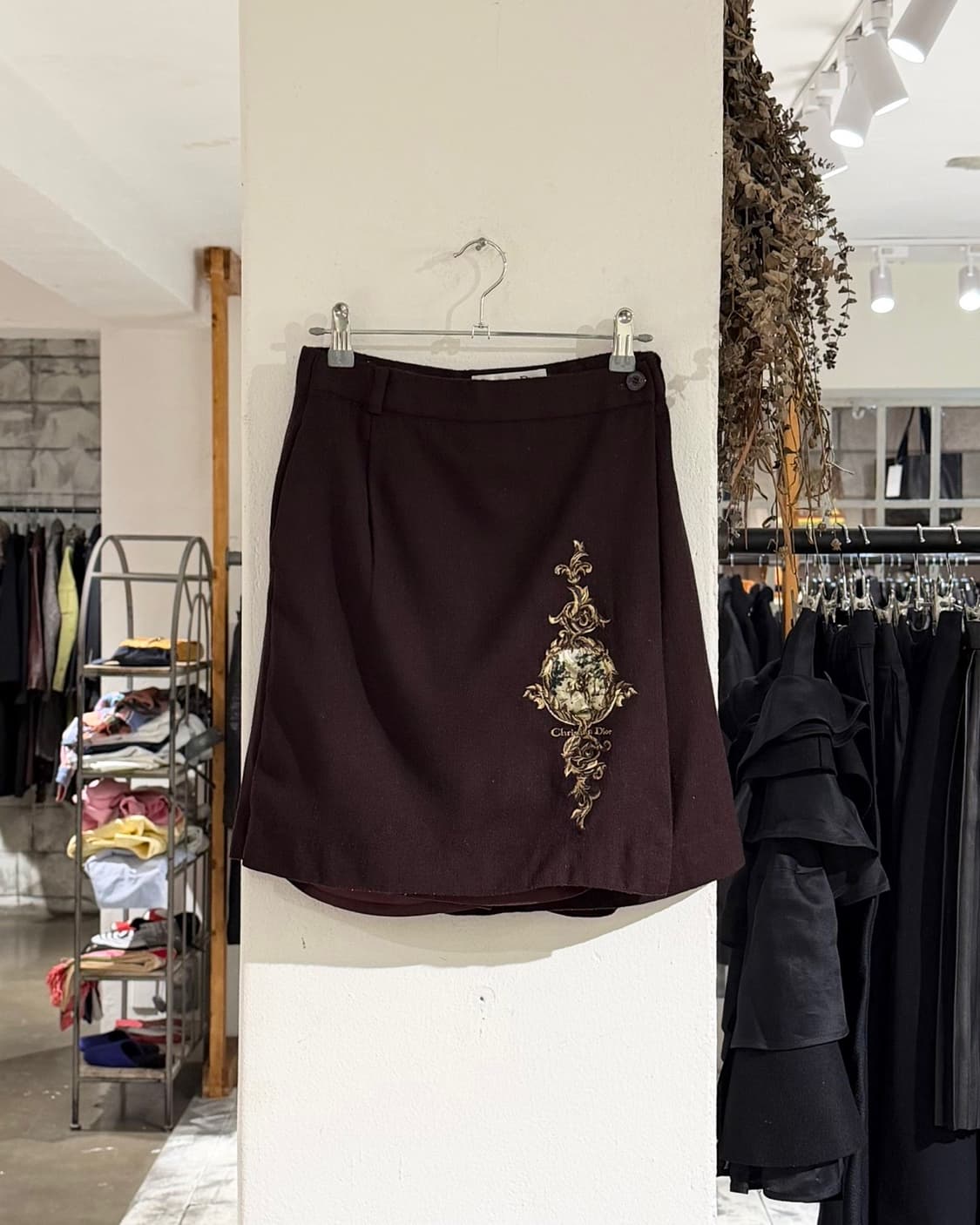 크리스찬 디올 스포츠 골드 자수 스커트 팬츠 상품이미지1