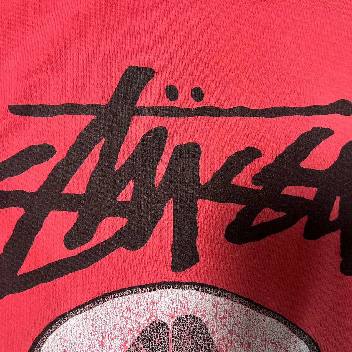 [2XL] 90s 스투시 아카이브 스컬 프린팅 반팔 상품이미지9