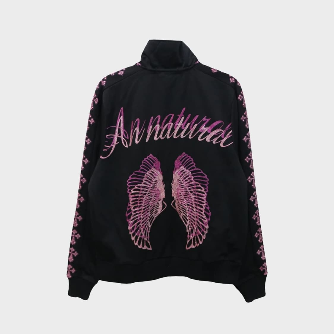 REDCOMET 펑크 고스로리 글리터 레터링 져지 64814 상품이미지1