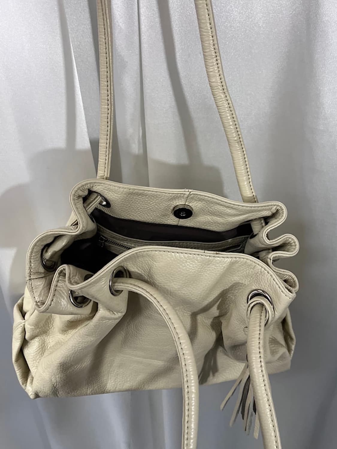 vintage ivory bag 상품이미지3