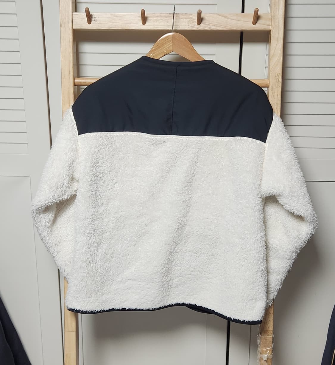 나이키 화이트 후리스 플러스 자켓 여성용 상품이미지4