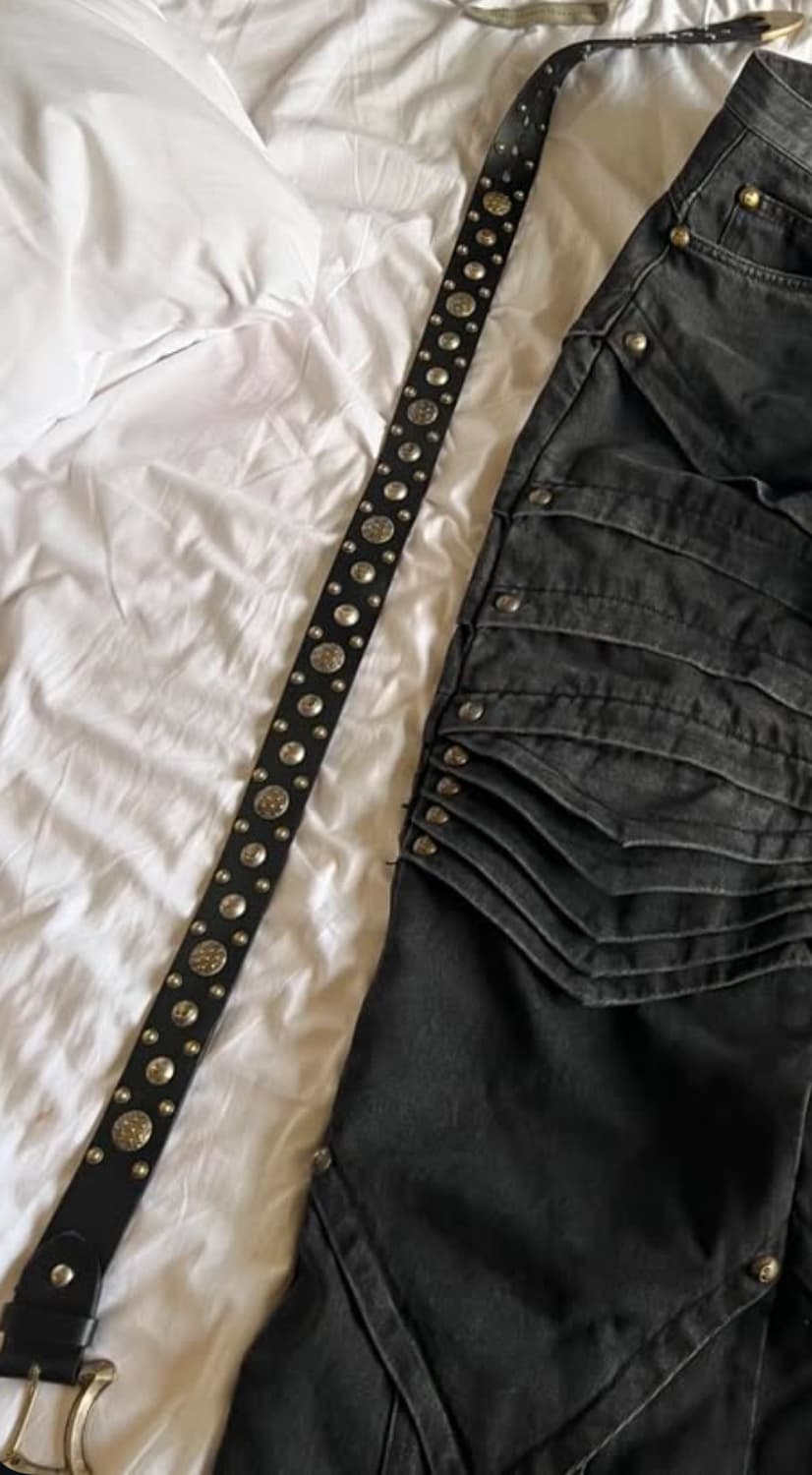 떠그클럽 드래곤벨트 빈티지 블랙 상품이미지5