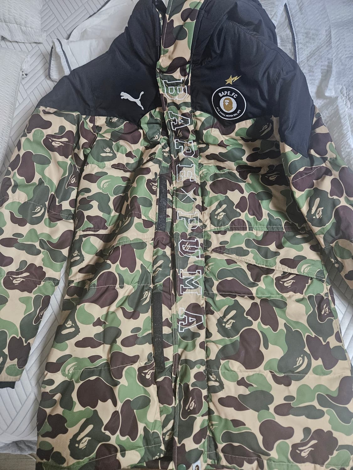 베이프 BAPE 카모 덕다운 패딩 점퍼 상품이미지1