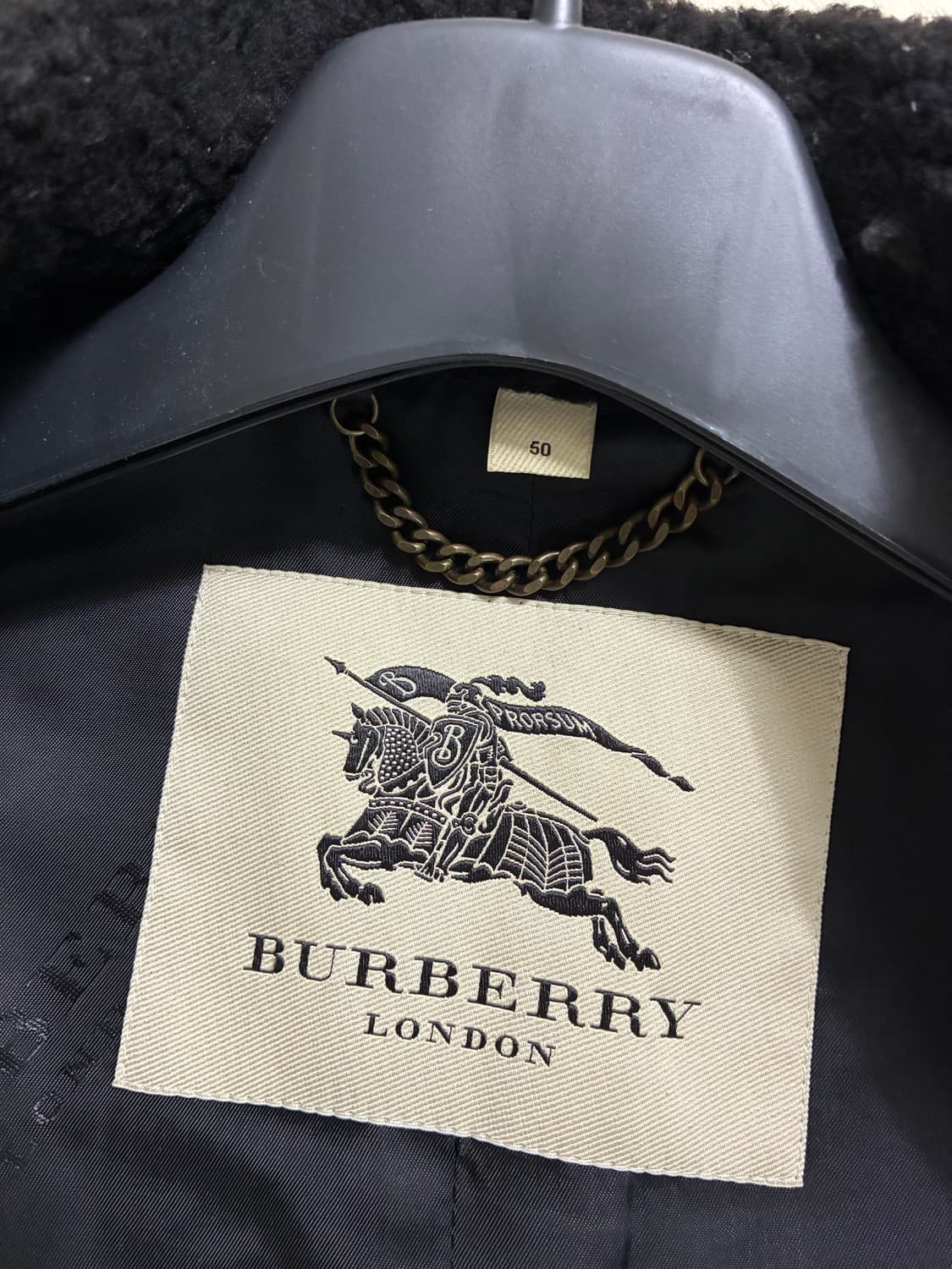 버버리 트위드 코트 상품이미지3