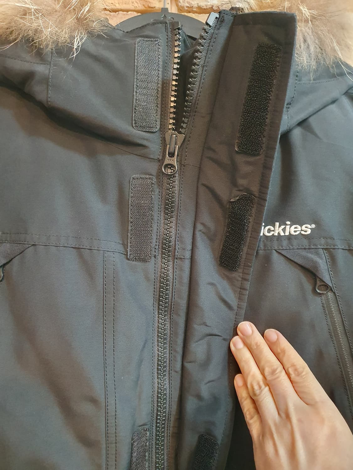 디키즈 블랙패딩 상품이미지4