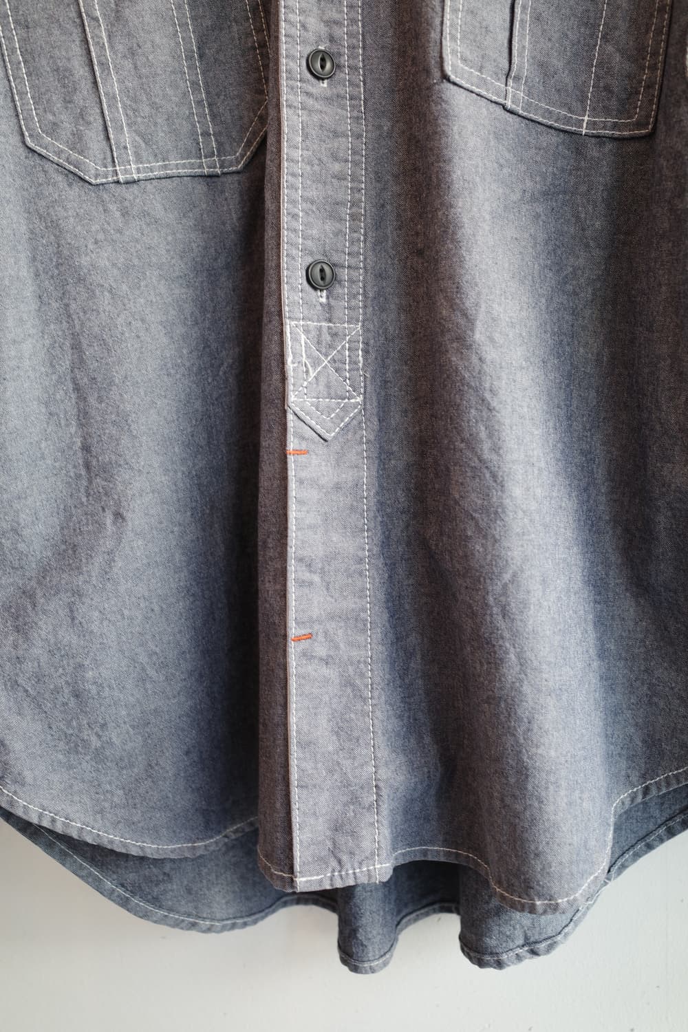 BEAMS 빔즈 샴브레이 워크셔츠  상품이미지7