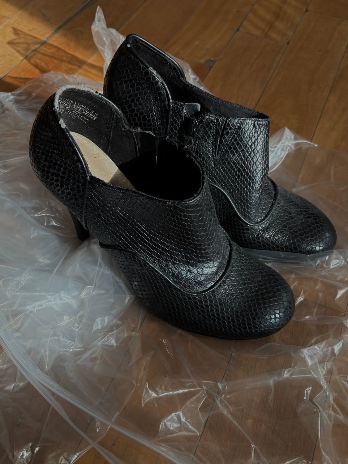 빈티지 뱀피 힐 rockport 상품이미지4