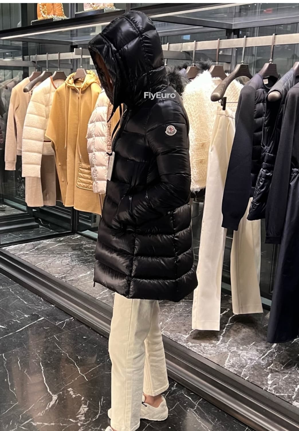 몽클레어 블랙 패딩 suyen xs  상품이미지5