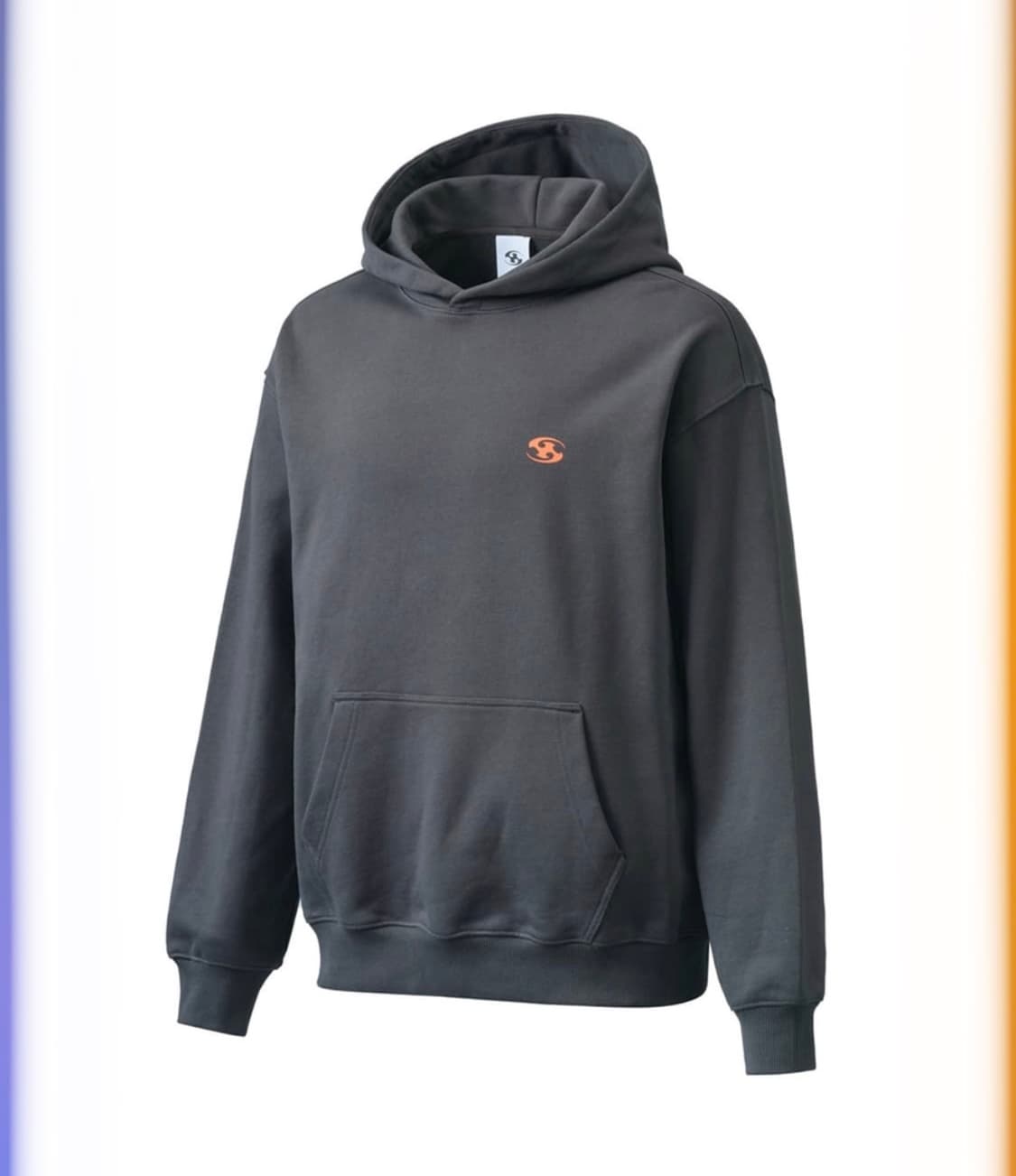 산산기어 로고 후드 차콜 24ss - 2size 상품이미지1