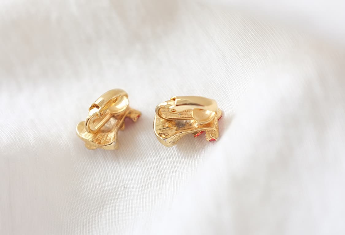 1980s  크리스마스 종 빈티지귀걸이 빈티지귀찌  상품이미지9