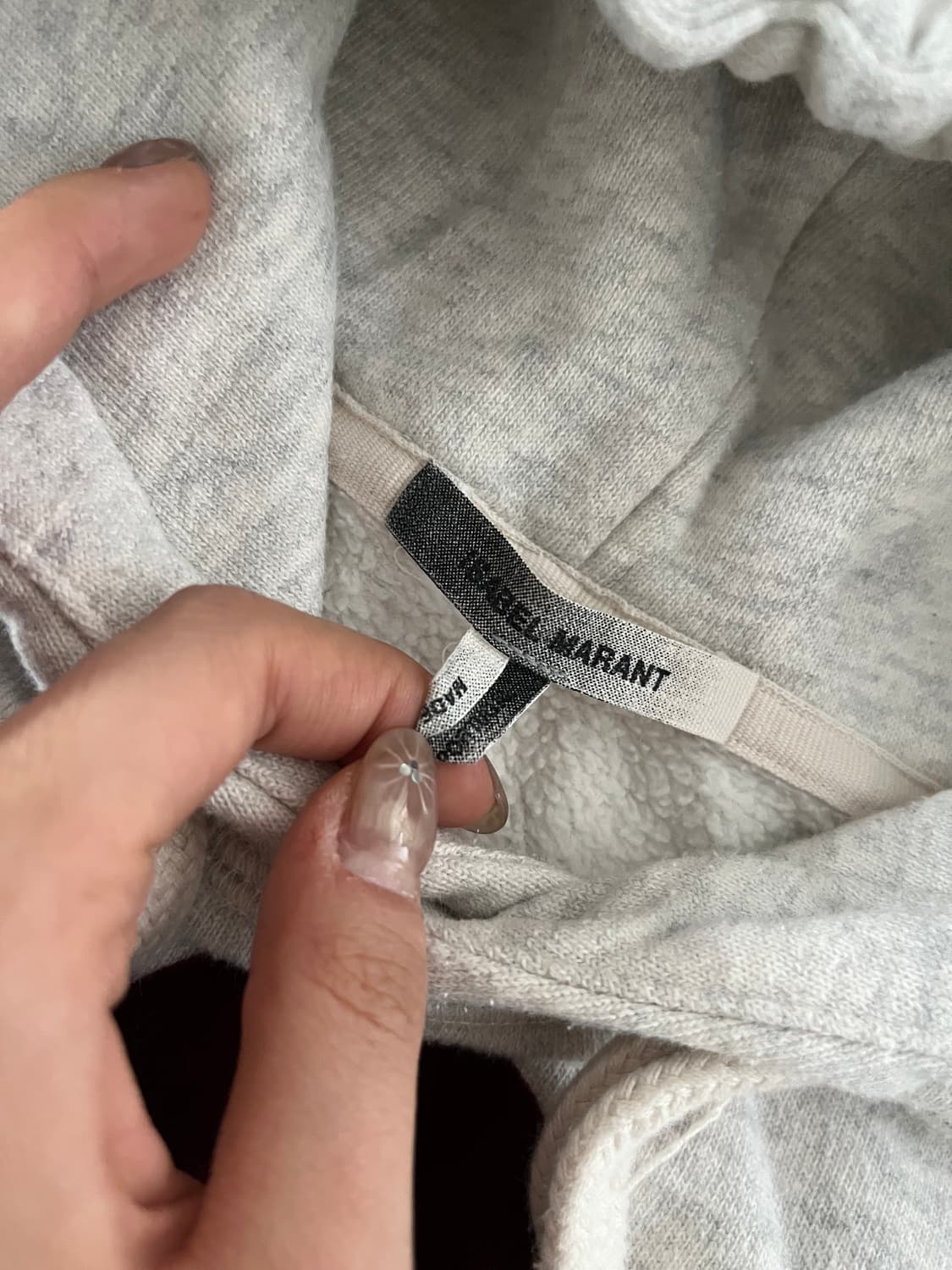 Isabel Marant 이자벨마랑 마일리 로고 후드 티셔츠 상품이미지5