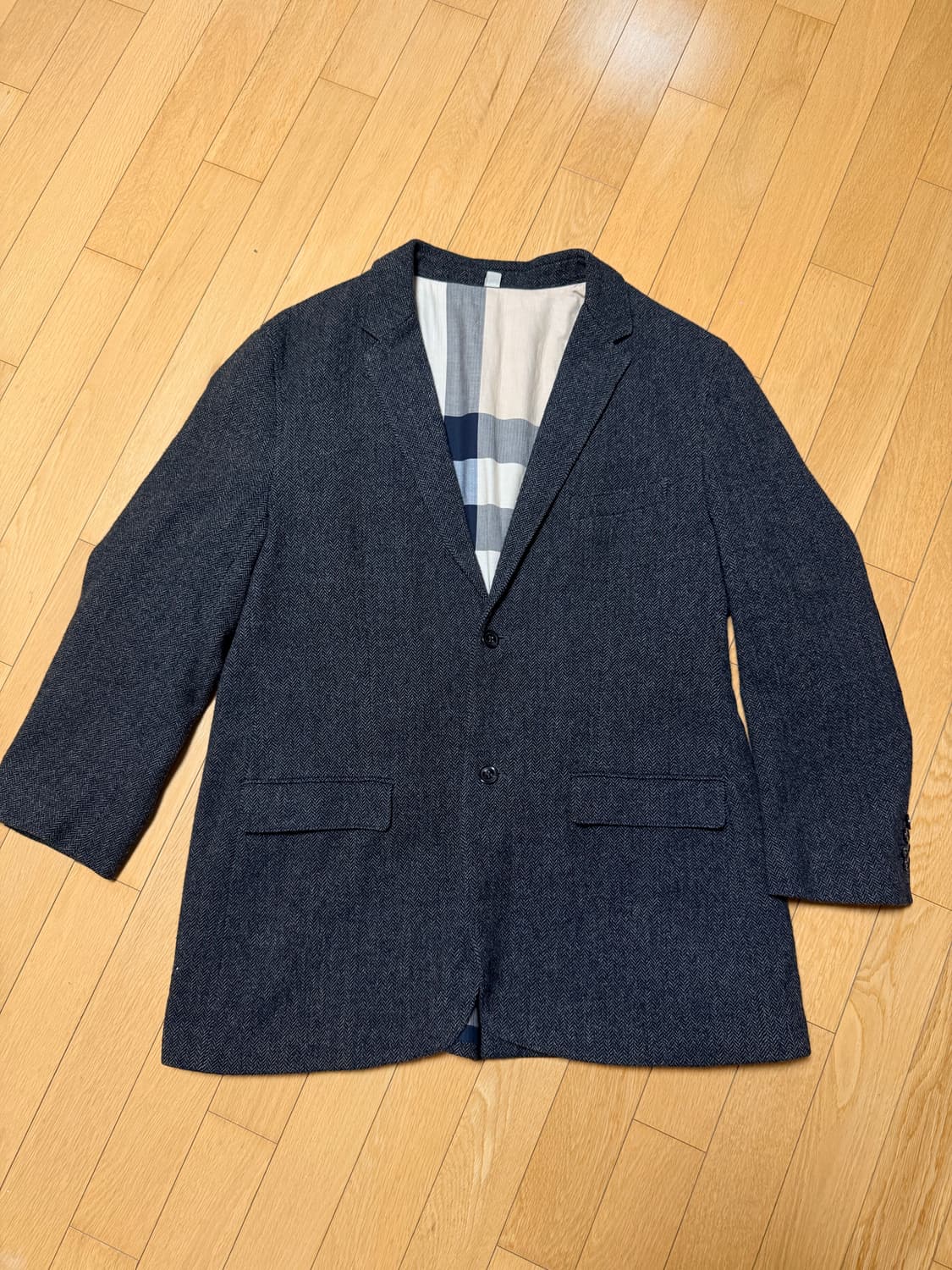 버버리 브릿 헤링본 자켓 상품이미지1