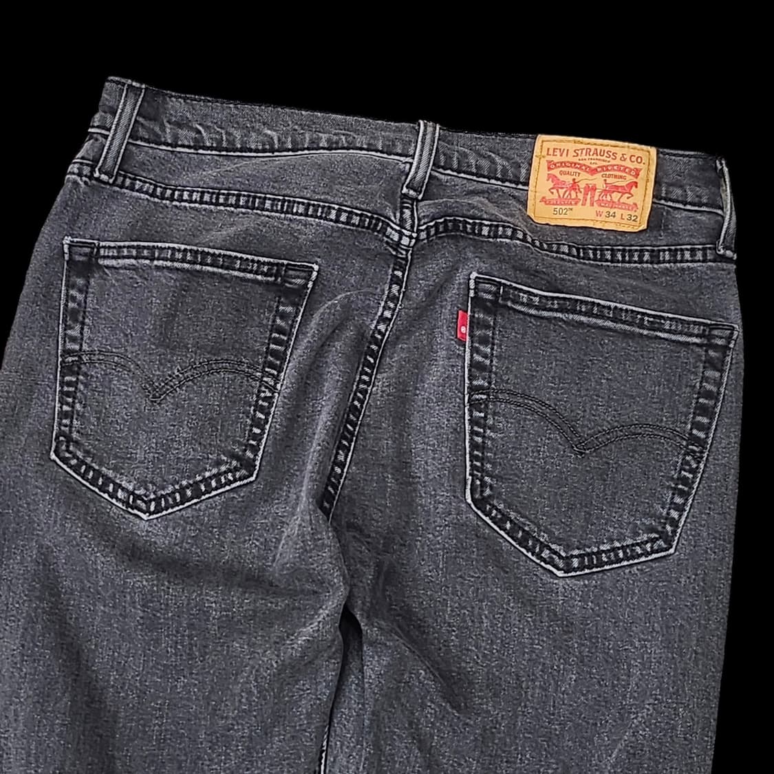리바이스 빈티지 흑청 데님팬츠 상품이미지3