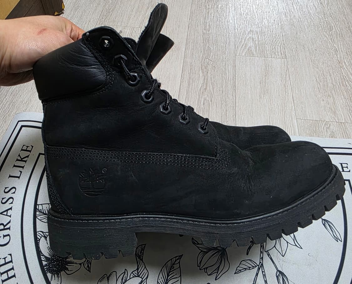 (250~255)팀버랜드 6인치 워터프루프 프리미엄 블랙부츠 상품이미지2