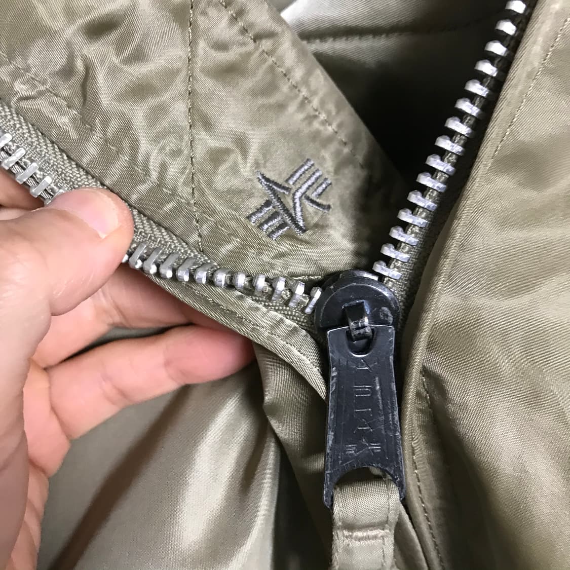 알파인더스트리 대장급 ma-1 항공점퍼 상품이미지5