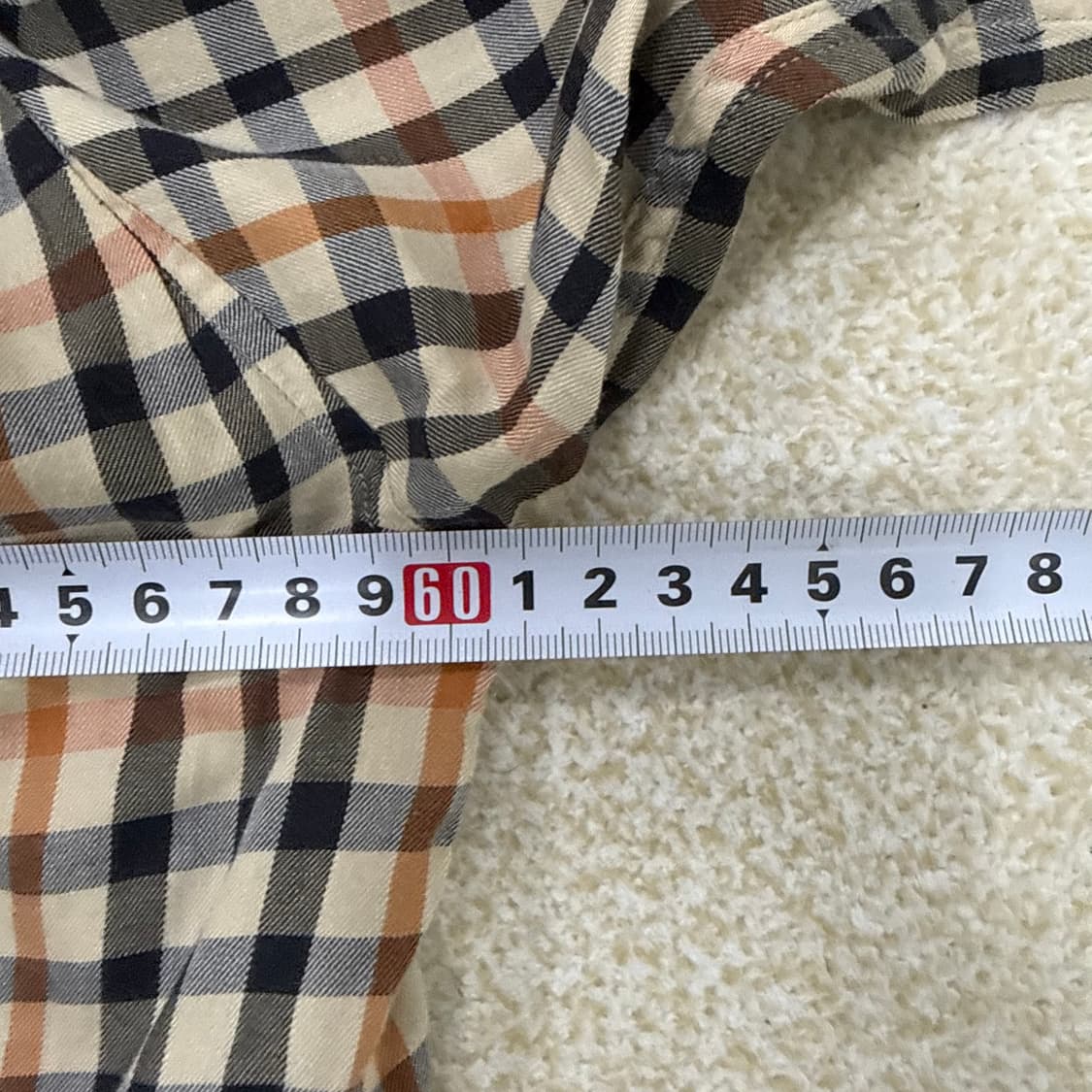 105 닥스 체크 반팔 셔츠 0219T1 상품이미지5