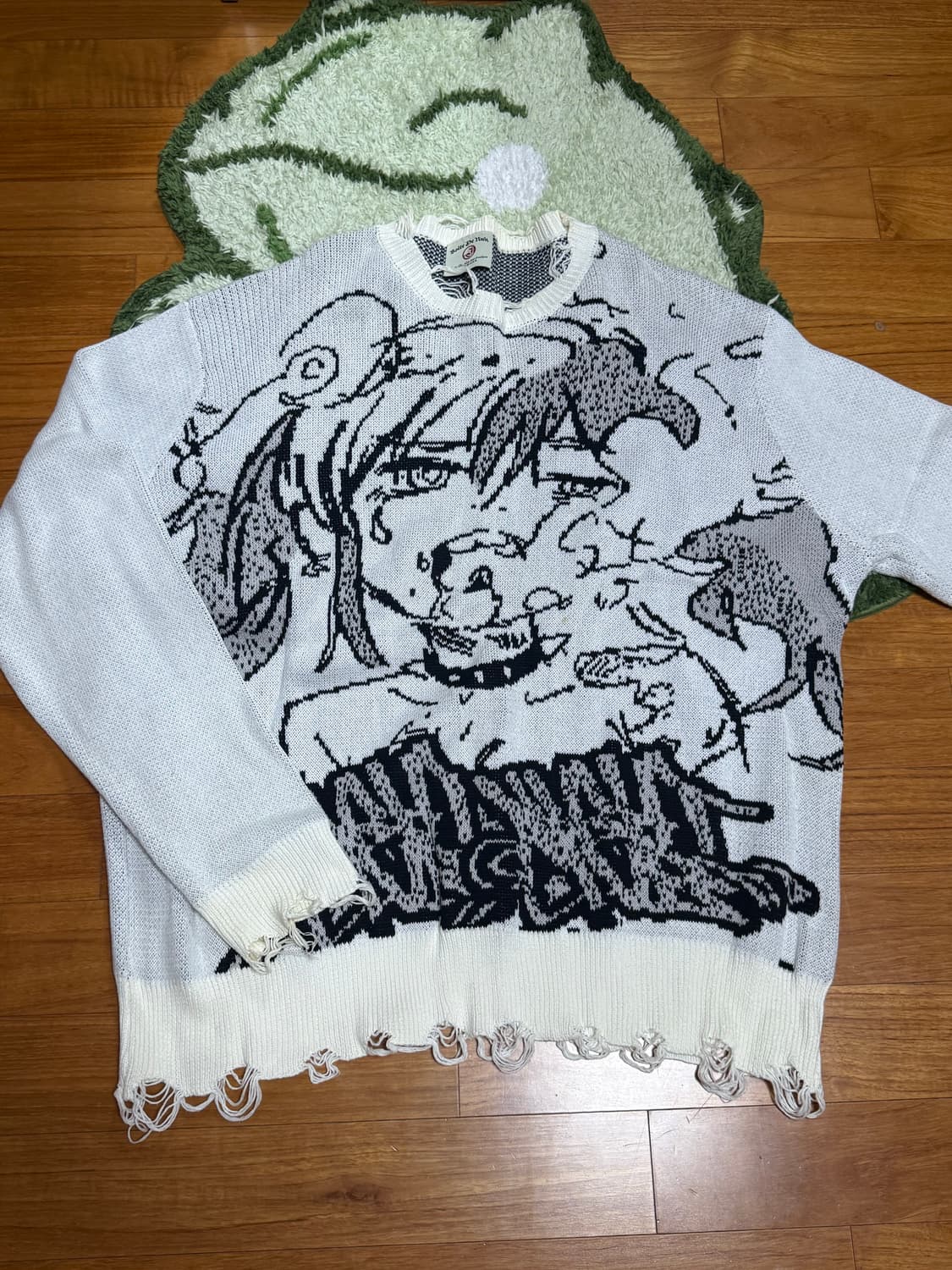 나이트클럽 X 준 이나가와 콜라보 니트 상품이미지1