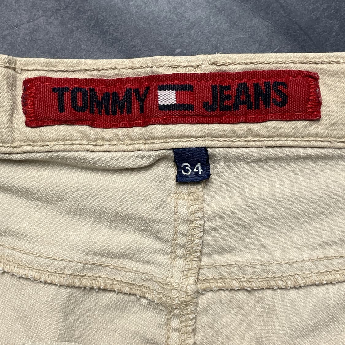 TOMMY JEANS 00s 타미진스 베이지 하프팬츠 A01194 상품이미지9