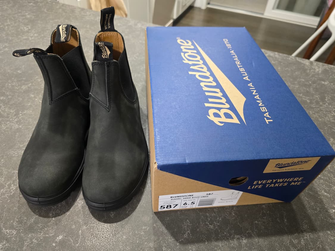 BLUNDSTONE 587 rustic black 상품이미지2