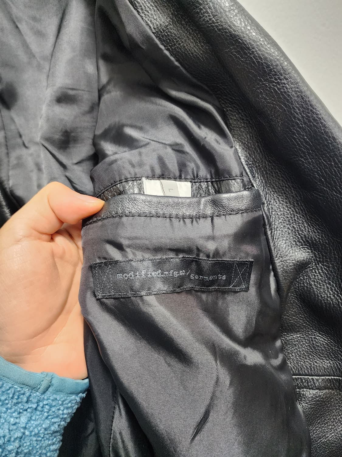 모디파이드 리얼레더 라이더자켓 상품이미지5