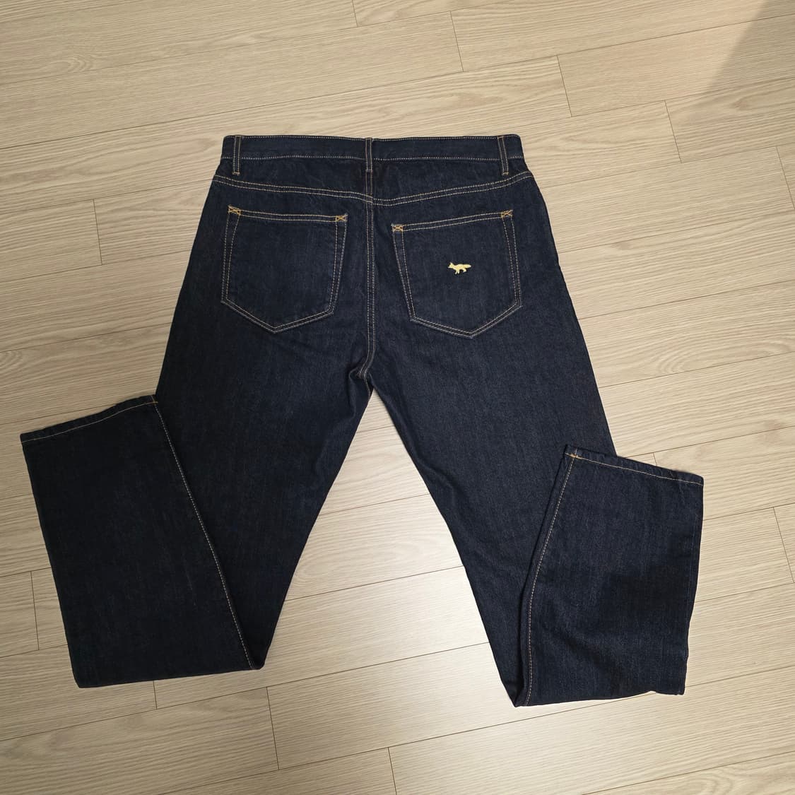 메종키츠네 폭스 자수 셀비지 31사이즈 상품이미지3