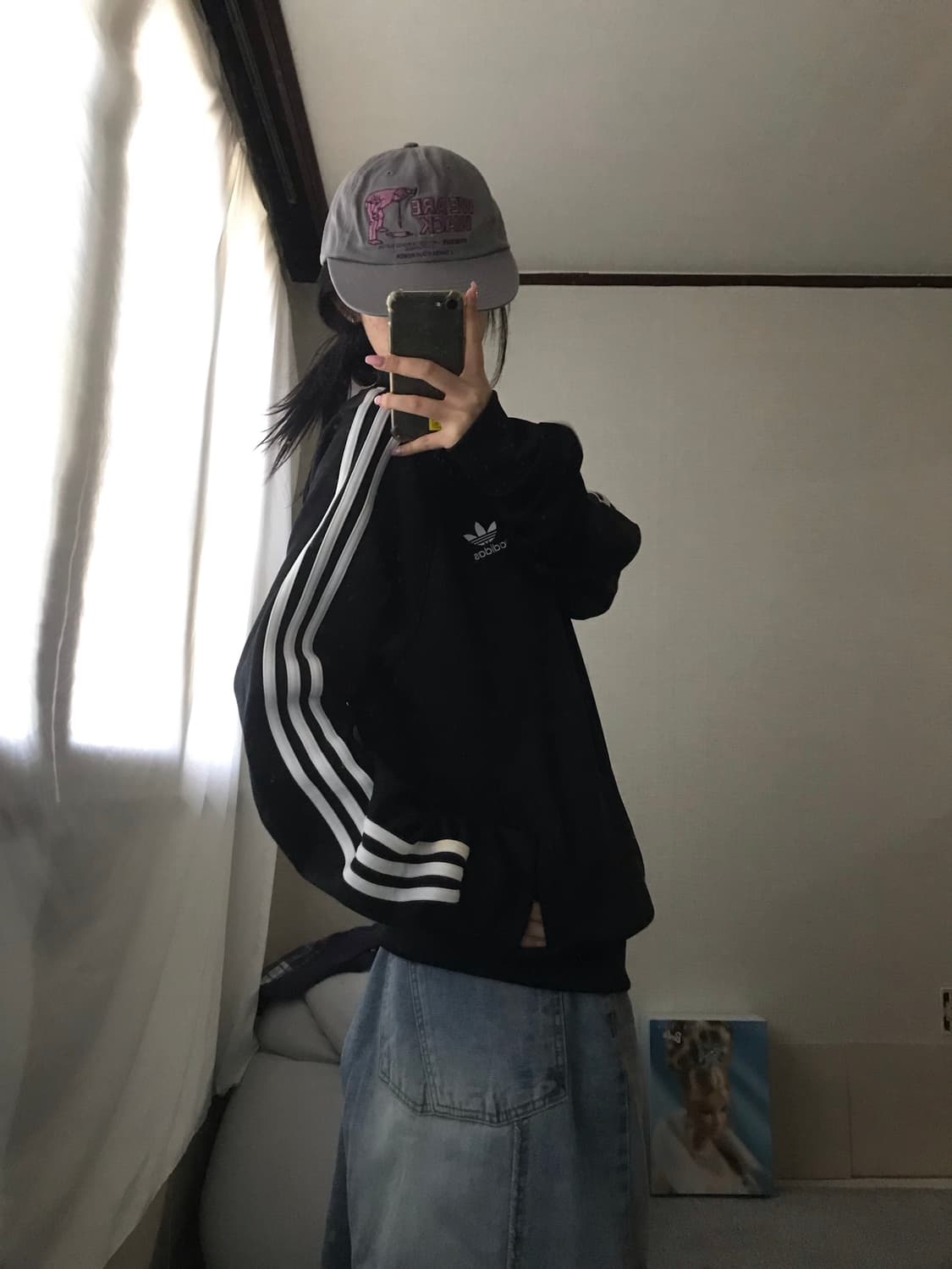 아디다스 블랙 삼선 져지 상품이미지4