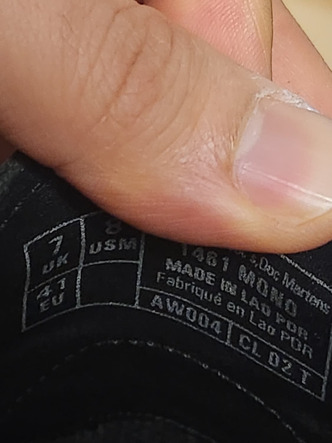 닥터마틴 1461 모노 (260) 상품이미지9