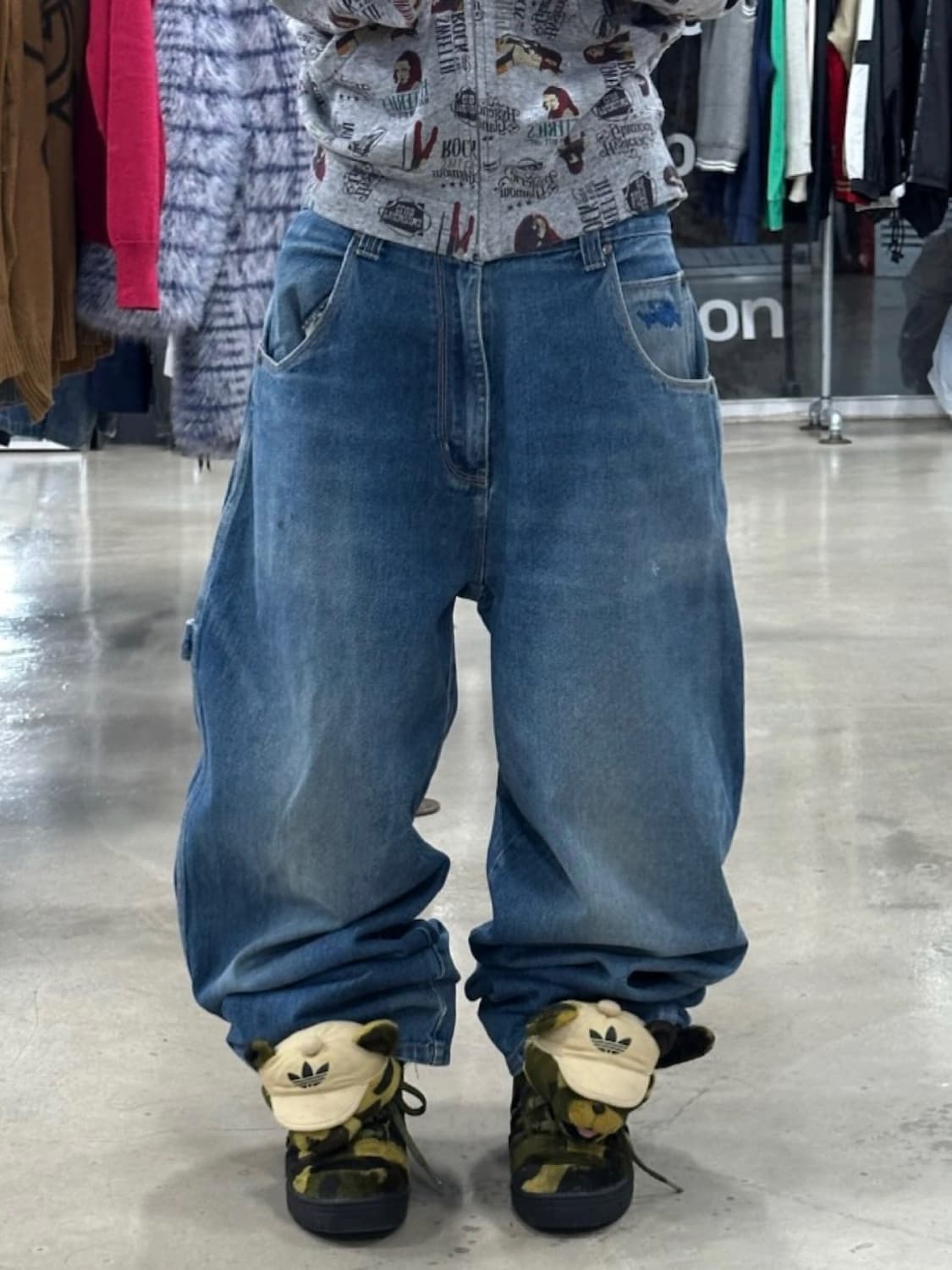 FUBU 루즈핏 데님 진 상품이미지2